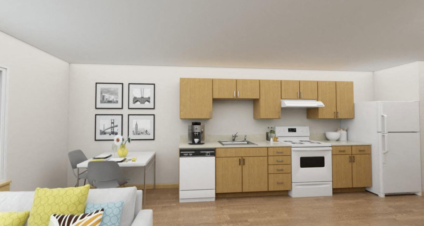 The Confluence Apartments in Tukwila, WA